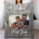 First Memories Photo Blanket - Gift for Dad - Lovscape